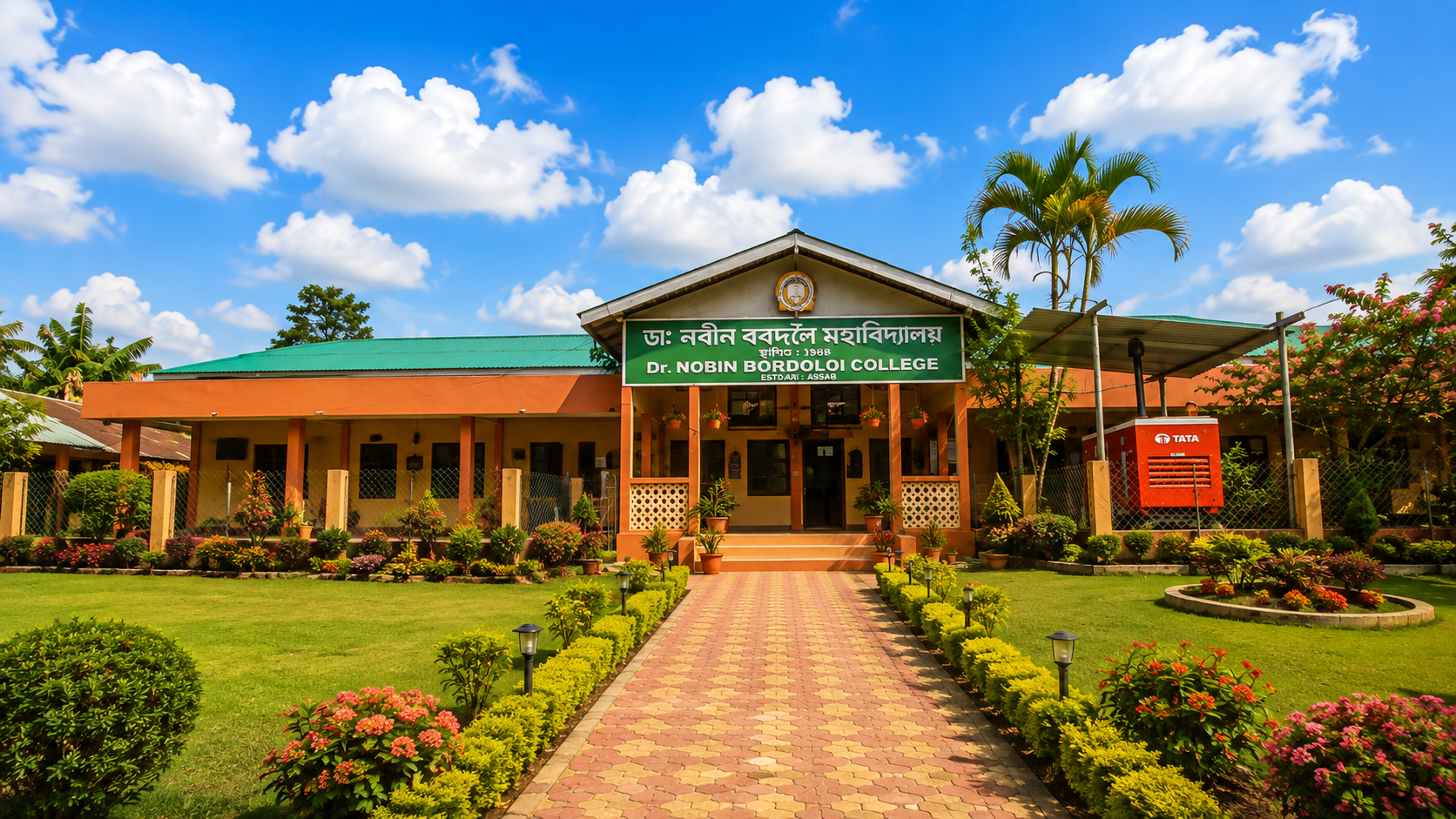 Dr. Nobin Bordoloi College campus building